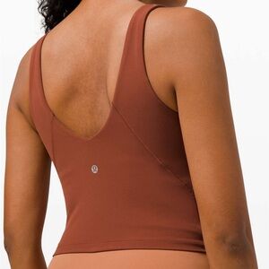 Align Tank Burnt Orange